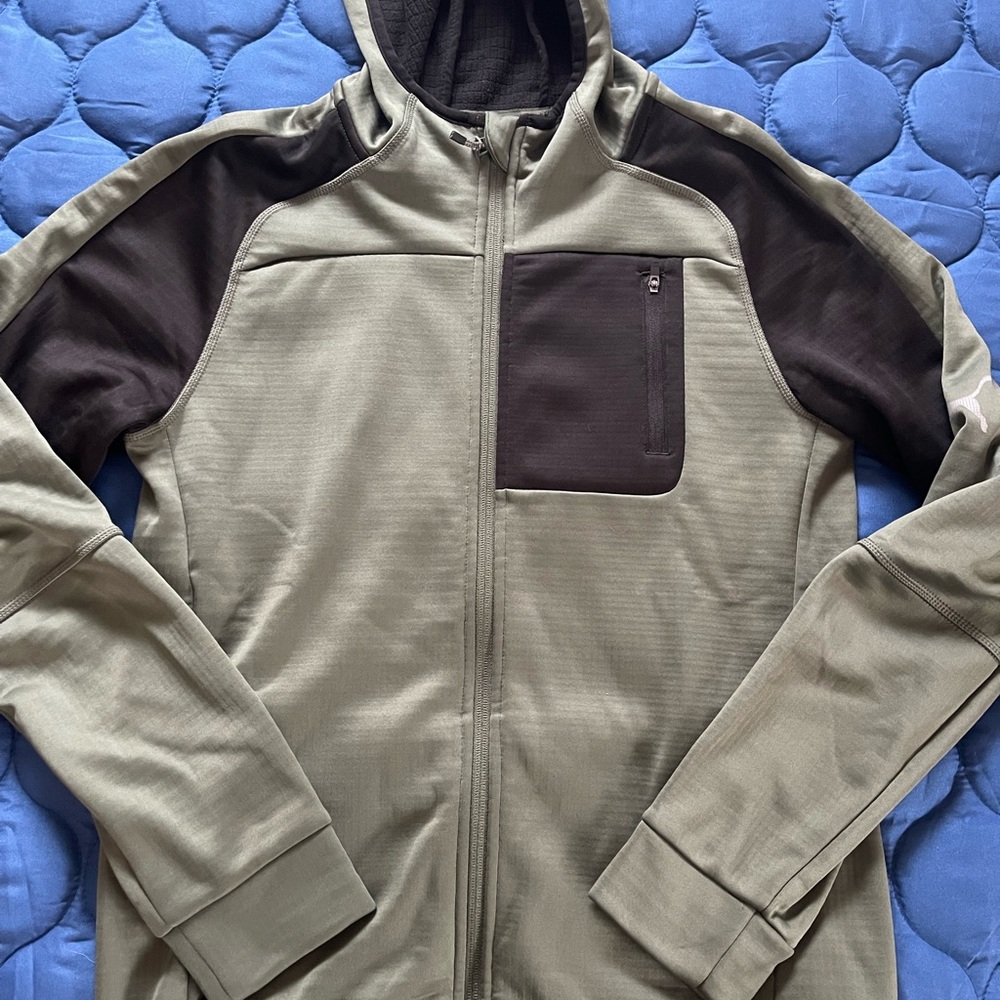 Mens Puma Full Zip Track Jacket Size Small